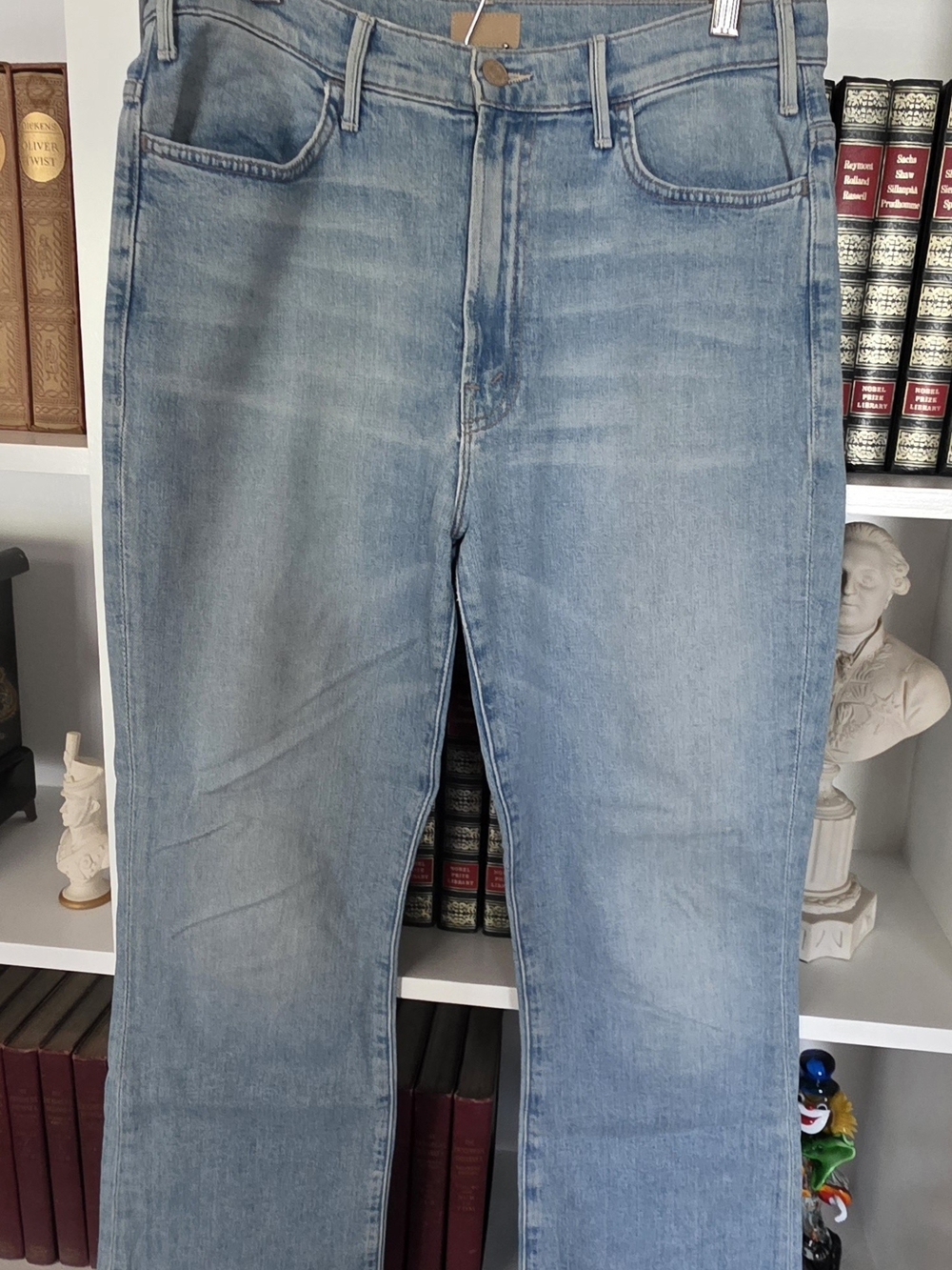 MOTHER The Hustler Ankle Fray Jeans – Sworn to Secrecy – Size 30
